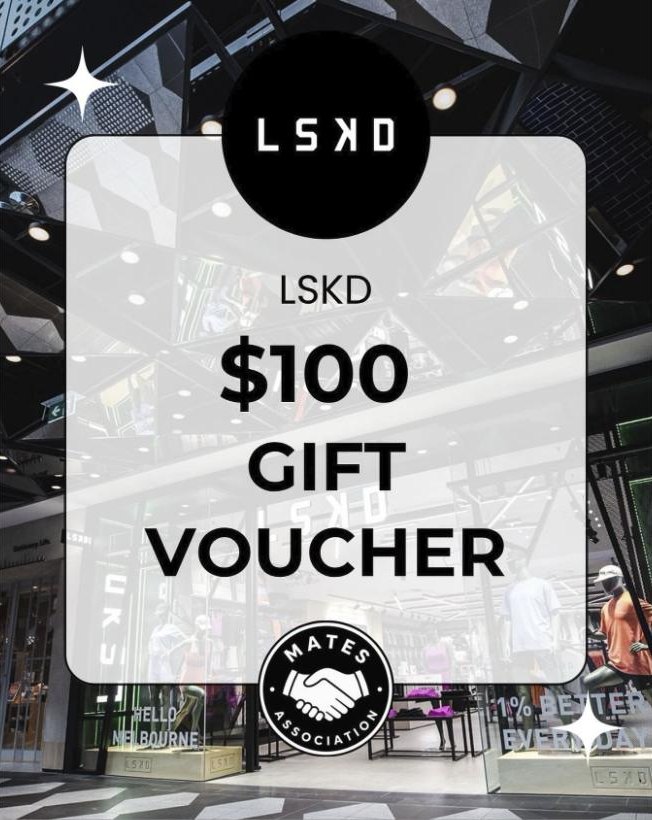 LSKD: $100 gift voucher, as posted on Instagram